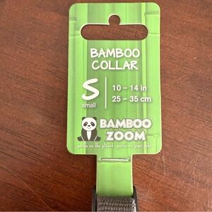 Gray Pet Collar with Tag